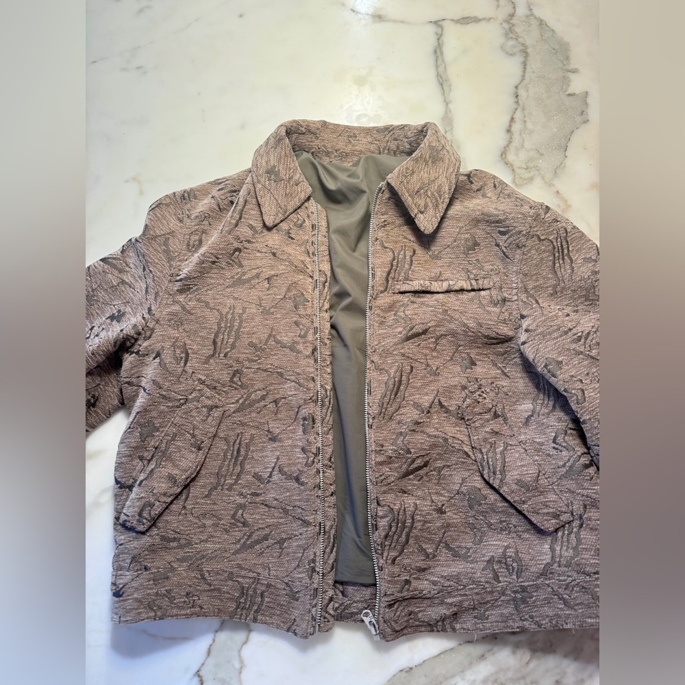 Zara Abstract Print Jacket